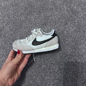 Nike White and Black kids sneakers